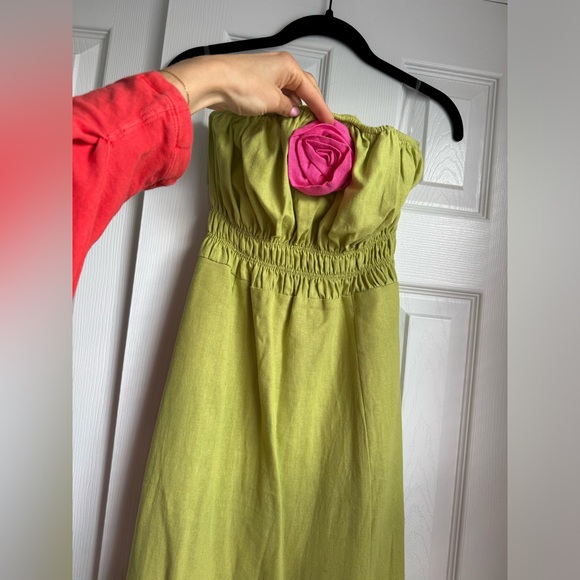 NWT Lorea Dress in Lime - Picture 4 of 8